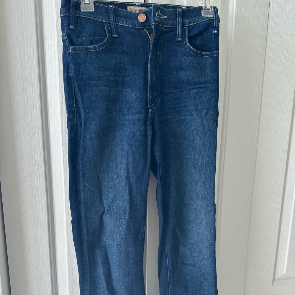 Mother Ankle Fray Jeans
